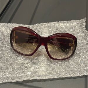 Oliver Peoples Women's Burgandy Sunglasses